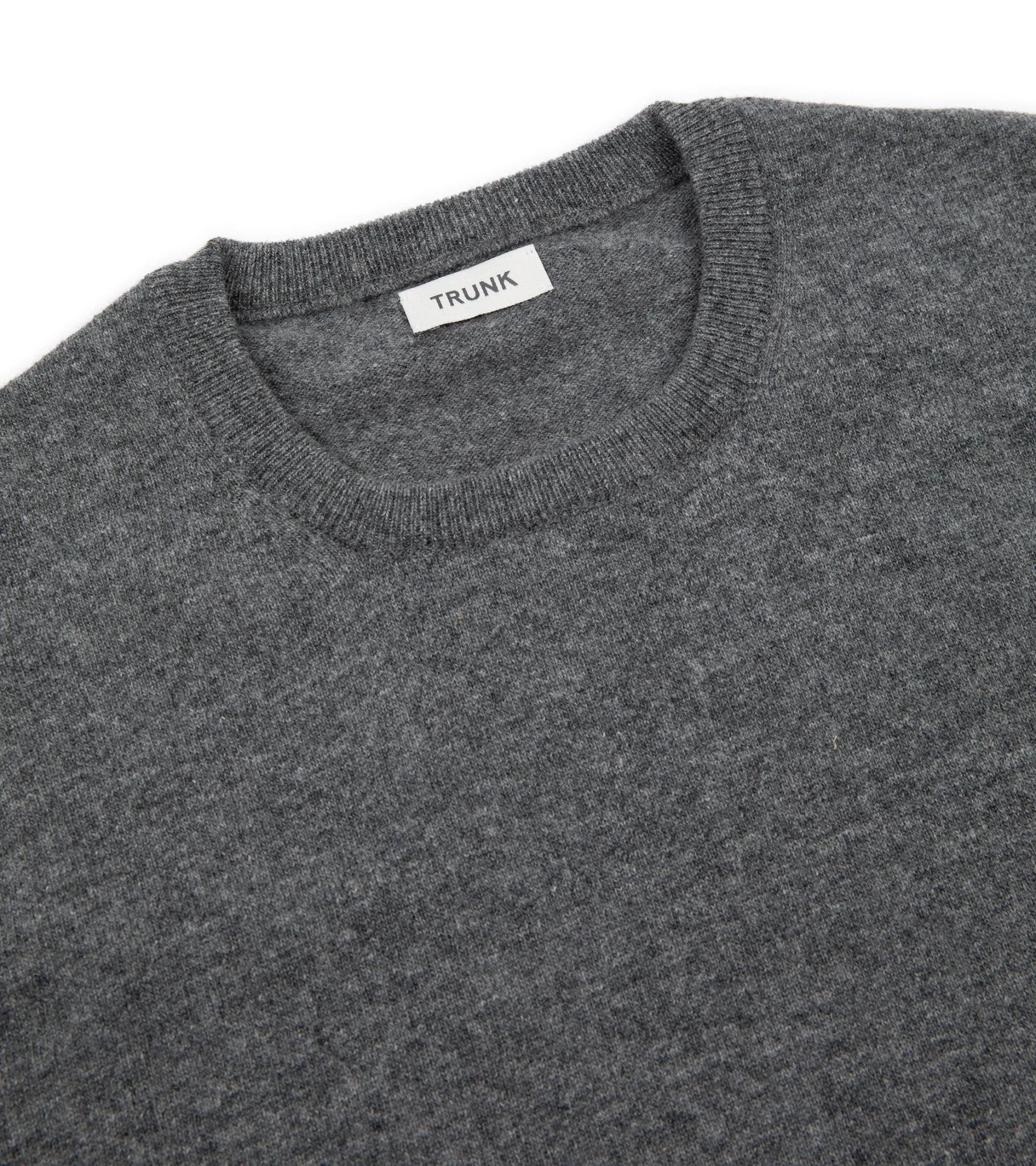 Trunk Walden Geelong Crew Neck Sweater: Grey