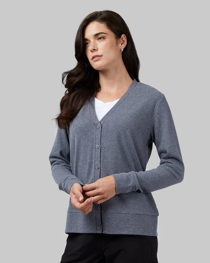 WOMEN'S SOFT SWEATER KNIT CARDIGAN